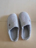 冬季棉拖鞋男居家防滑加厚毛绒保暖女士棉拖鞋2025新款情侣拖鞋女 灰色 42-43 【适合40-41的脚】 实拍图