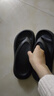 俞兆林（YUZHAOLIN）人字拖女外穿厚底踩屎感夹脚拖外穿沙滩鞋 YQ690 黑色 40/41 实拍图