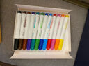 得力（deli）彩色可擦白板笔套装 儿童学生马克笔水彩笔涂鸦绘画办公会议家庭教学12色S531 儿童节礼物 实拍图