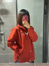 伯希和（Pelliot）[成毅同款]山野2.0冲锋衣男女三合一外套户外夹克12340106霞红XL 实拍图