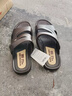 回力休闲凉鞋男款居家拖鞋户外两穿沙滩舒适透气简约HL3338棕44码 实拍图