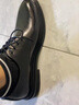 卡帝乐鳄鱼软牛皮冬季男士皮鞋新款通勤商务正装鞋子真皮加绒增高新郎结婚鞋 【商场同款】光皮黑色 40 实拍图