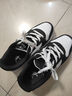 乔丹女鞋板鞋皮面小白鞋厚底增高革面休闲鞋女款运动鞋 实拍图