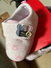 布拉米勒春秋季0-6-12个月婴儿鞋子软底防滑棉布3男女步前鞋宝宝学步新1岁 c166粉红（春秋款） 13 内长11.5cm 实拍图