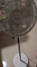 美的（Midea）【幸运草安睡1S】一级能效直流变频声控电风扇家用遥控卧室静音落地扇台式桌面抗菌大风力转页扇 实拍图