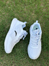 安踏男鞋运动鞋子男士秋冬季款皮面防泼水轻便软底白色跑步休闲鞋子男 【皮面防泼水神器】安踏白/黑-5 44.5 44同码 实拍图