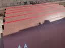佐佑众工 楼梯防滑条 红色3cm*10m 自粘室内台阶贴户外踏步压条pvc防滑垫地面斜坡压边条 实拍图
