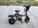 新大洲新国标代驾折叠电动车超长续航 锂电池电瓶助力自行单车轻便迷你小型男女士代步上班用可放后备箱 航空铝顶配-16减震-松下S级20A纯电≤60km 实拍图