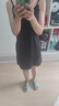 浪莎吊带睡裙女性感薄款蕾丝冰丝大码情人节家居服仿真丝带胸垫女睡衣 实拍图