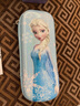 迪士尼（Disney）小学生文具3D压膜抗压耐摔EVA大容量笔袋文具盒冰雪奇缘系列蓝色 实拍图