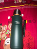 膳魔师（THERMOS） 保温瓶大容量不锈钢真空户外旅行商务便携车载水瓶SK-2010/2020 TSK2-1200S 云杉绿 1.2L 实拍图