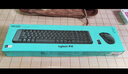 罗技（Logitech）MK120 键鼠套装 有线键鼠套装 办公键鼠套装 电脑键盘 USB即插即用 全尺寸 黑色 实拍图