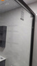 不锈钢淋浴房隔断定制一字型简易干湿分离卫生间移门整体浴室玻璃 【升级版】304不锈钢枪灰-包安装 8mm钢化-送货上门包安装 实拍图