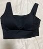 莫代尔运动内衣女高强度健身跑步防震瑜伽服一体美背心式聚拢文胸L 实拍图