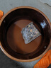 京东物流 手提泡脚桶木桶木质洗脚桶实木足浴桶家用脚盆泡脚盆 茶色25cm手提足浴桶-无盖 实拍图