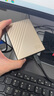 西部数据（WD）6TB 移动硬盘 type-c Ultra系列 2.5英寸 金 机械硬盘 笔记本电脑外接加密兼容Mac 大容量家庭存储 实拍图