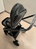 巧儿宜（JOIE）婴儿推车双向推行高景观可折叠大轮胎手推车Finiti 乌木灰（送提篮+底座） 实拍图