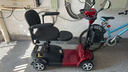 康倍星老年代步电动车四轮双人老年助力车小型电瓶车折叠电动轮椅车KBX 【KBX-x2动力款】12A铅酸电池+300W电机 实拍图