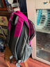 米熙休闲背包女旅行包大容量书包高中学生15英寸电脑包双肩包玫红21 实拍图