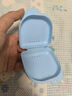 雅克菱 正畸保持器盒子存放收纳浸泡清洗盒隐形牙套护理盒便捷携带收纳 存放盒（浅蓝色） 实拍图