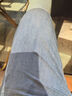 真维斯（JEANSWEST）牛仔裤男2025秋冬潮牌直筒时尚猫须青年休闲男士长裤浅蓝38 实拍图