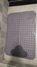 佳洁利 浴室防滑垫淋浴房洗澡地垫卫生间防摔老人孕妇小孩按摩脚垫无味 灰（搓脚款） 90cm*60cm 1件数 加厚（大号） 实拍图