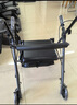 稻承老年人手杖助行器手动推车可折叠轮椅购物车拐杖四轮推车DC501 实拍图