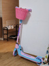 永久大儿童两轮滑板车6-12-18岁男女孩青少年成人代步便携踏板车礼物 粉紫 静音轮 实拍图