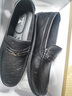 七匹狼男鞋冬季新款豆豆鞋男休闲皮鞋子男男士商务休闲鞋一脚蹬男鞋牛皮 黑色【畅销款】 41 【标准皮鞋码=运动鞋码42】 实拍图