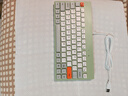 B.O.W航世（BOW）K620U有线键盘 办公键盘 超薄便携键盘 79键 台式笔记本巧克力按键小键盘 橙灰绿 实拍图