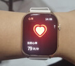 联想（Lenovo）智能手表Watch Fit 国家补贴轻薄大屏减脂血氧检测蓝牙通话穿戴男女运动手环 曜石金 安卓ios通用 实拍图