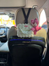 范爷家 草莓熊车载纸巾盒扶手箱抽纸盒座椅背挂式纸巾袋创意车内装饰 实拍图