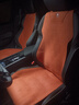 梦选汽车座套坐垫四季通用翻毛皮座椅套日产轩逸奇骏逍客启辰标致名爵 实拍图