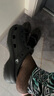 卡骆驰（crocs）女鞋厚底云朵洞洞鞋户外休闲时尚一脚蹬沙滩鞋 206750-001 36-37 实拍图