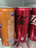 可口可乐（Coca-Cola）芬达Fanta 橙味汽水摩登罐碳酸饮料330ml*24罐 包装随机发 实拍图