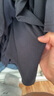京东京造【已售300w件】短袖t恤男衣服秋季男士打底外穿 藏蓝色 S 实拍图