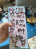 初格贴纸儿童贴画玩具男女孩动漫卡通三丽鸥酷库洛米闪闪宝石浮雕贴 实拍图