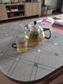 煮茶壶单壶泡茶家用玻璃耐高温泡茶壶茶水分离茶具茶壶 青云壶墨把750ml1个+杯子*2 实拍图