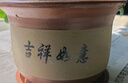 紫砂陶瓷花盆特大号花盆粗砂陶土大码陶瓷盆批发落地盆景花卉绿植 同口径28+28两个盆送托盘 实拍图