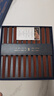 千年恋木红檀木圆筷接金典铜头无漆无蜡家用筷子礼盒装 10双装 KZ0392 实拍图