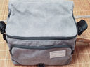 LOVEPS乐步 户外休闲帆布包专业摄影包斜挎单肩包索尼系列佳能尼康系列防水防盗单反微单相机包 TR-1235深灰色（大号一机三镜） 实拍图