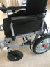 凤凰（Phoenix）电动轮椅车老年人残疾人家用医用可折叠轻便铅酸锂电池智能全自动 高靠背+平躺+减震/20A铅酸/YHW001-A 实拍图
