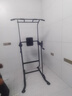 羽豪 单杠家用引体向上器卧推多功能室内成人运动健身器材综合训练器 旗舰款/顶部双杠/护腰靠背/肘垫 实拍图