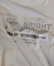 京东京造【凉感印花T】短袖男士t恤男抗菌防螨 bright白色 L 实拍图