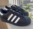 阿迪达斯（adidas）Superstar2贝壳头运动青少年板鞋金晨同款JH9977黑色38.5码 实拍图