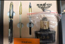 英雄（HERO）【热门商品】钢笔 1801黑丽雅金属杆铱金钢笔/特细铱金钢笔/宝珠笔礼品钢笔签字套装 实拍图