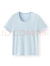 森马（Semir）短袖t恤女短款合体显瘦正肩内搭26夏凉感修身打底衫109326100001 实拍图