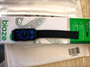 毕亚兹适用华为手环8表带 华为手环9表带10/9/8代通用NFC版运动手环米兰尼斯金属磁吸手环腕带BD61-黑 实拍图