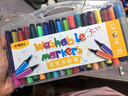 晨光(M&G)文具36色粗三角杆水彩笔可水洗大容量填色涂鸦幼儿园儿童彩绘画涂鸦画笔生日礼物R1 实拍图