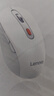 联想（Lenovo） 无线蓝牙双模充电鼠标 蓝牙5.0/3.0 便携办公鼠标人体工学设计 Howard樱花白充电版 实拍图
